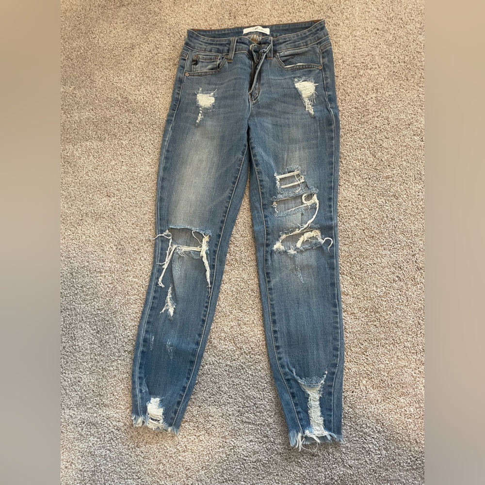 Distressed Kancan Jeans